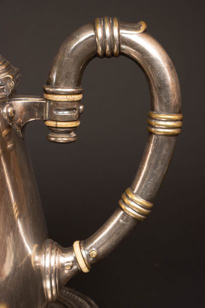 CHRISTOFLE
Silver-plated metal tea and coffee...
