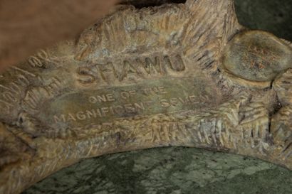 Danie DE JAGER (1936–2003) 
Shawu (1994)
Bronze...