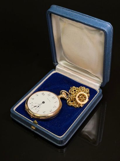 14K gold pocket watch, 585°/00
Gross weight:...