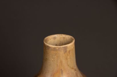 DENBAC.
Small glazed stoneware vase, signed,...