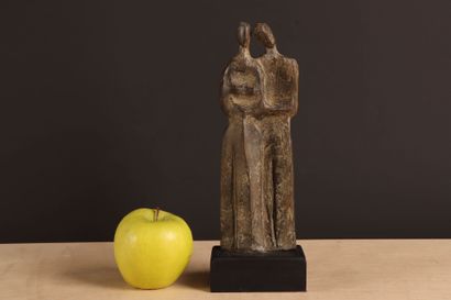 NIJO, late 20th century
Pair
Patinated metal...