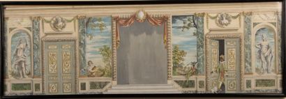 Jean-Pierre FRERE (XX) 
Project for a trompe...