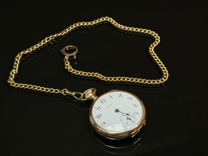14K gold pocket watch, 585°/00
Gross weight:...