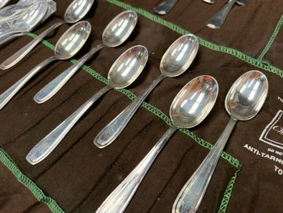 CHRISTOFLE AMERICA model
Silver plated cutlery...