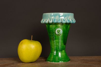 SOPHIE Studio - 
Green ceramic cone-shaped...