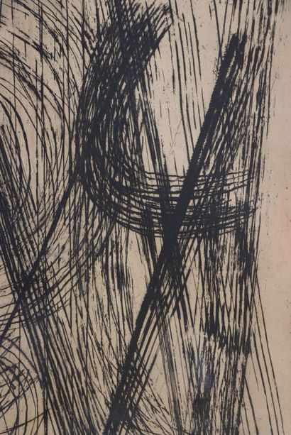 Hans HARTUNG (1904–1989) - 
Composition 15...