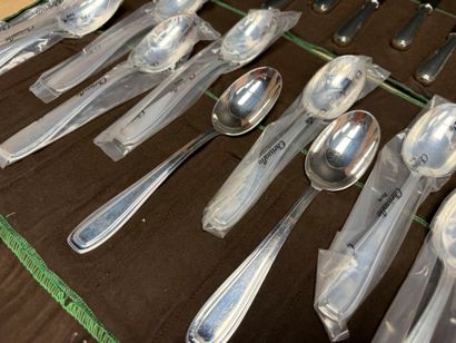 CHRISTOFLE AMERICA model
Silver plated cutlery...