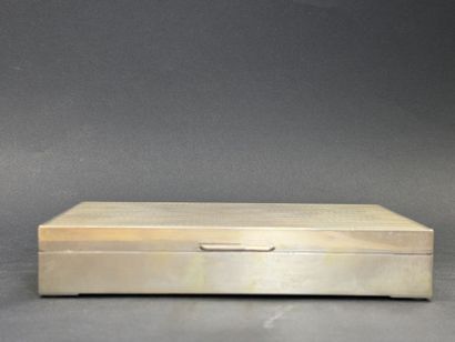 Coffret monture en argent 800°/00. 
3 x 17,5...