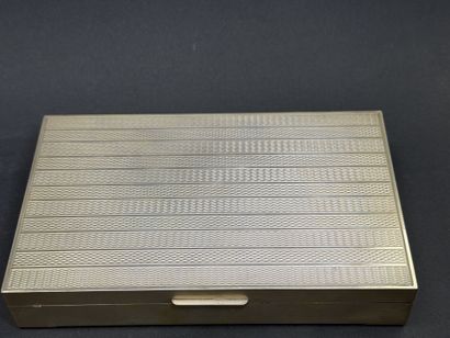 Coffret monture en argent 800°/00. 
3 x 17,5...