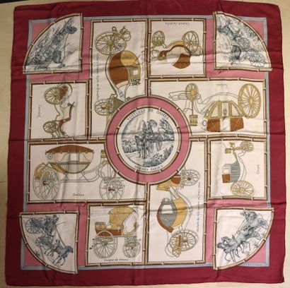 HERMES Paris
Carré en twill de soie 
