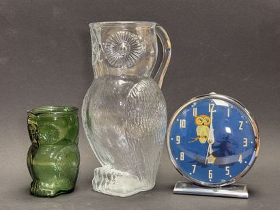 Collection de figurines chouettes et hiboux:...