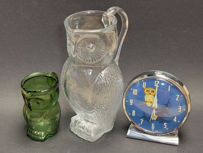 Collection de figurines chouettes et hiboux:...
