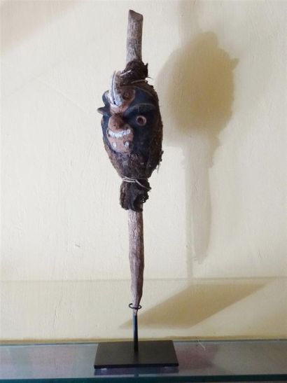 Tête rituelle TEMES NEVINBUR, Sud Ile Malakula,...