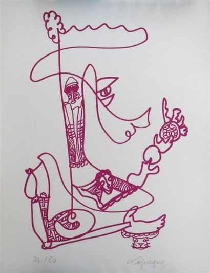 Charles LAPICQUE (1898-1988)
