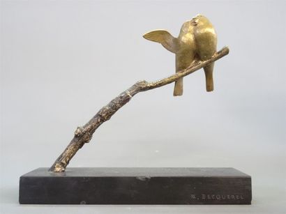 André Vincent BECQUEREL (1893-1981) Couple...