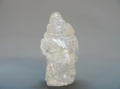Guerrier avec son épée en cristal de roche...