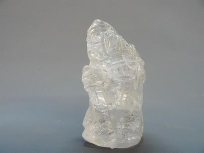 Guerrier avec son épée en cristal de roche...