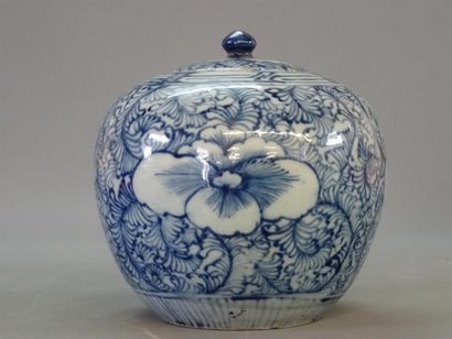 Pot à gingembre en porcelaine Chine fin du...