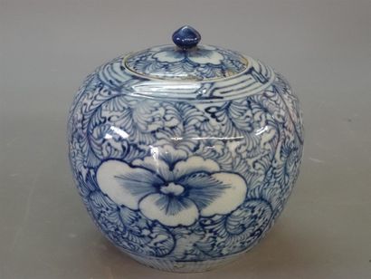 Pot à gingembre en porcelaine Chine fin du...
