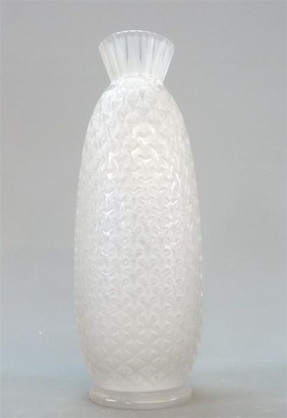Simonet par Dieupart Vase en verre d'époque...