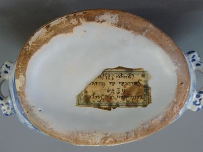 Nevers Grande gourde à quatre passants et...