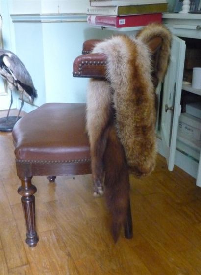 Fauteuil de bureau en acajou

XIXème siècle,...