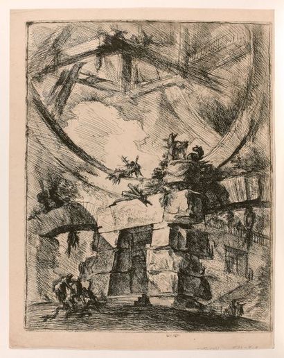 Giovanni-Battista PIRANESI (1720-1778)

Carceri,...