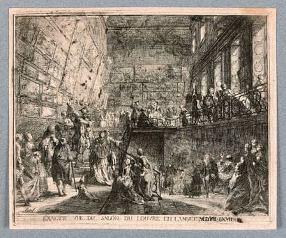 Gabriel de SAINT-AUBIN (1724-1780)

Vue du...
