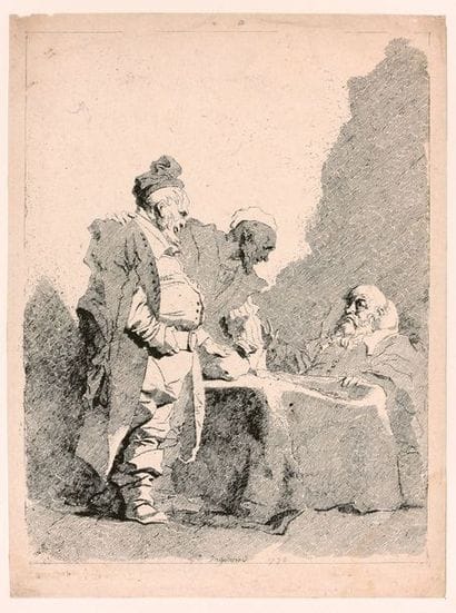 J.-F. BEAUVALET (1731-1797)

Portrait de...