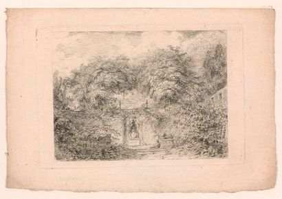 Honoré FRAGONARD (1732-1806)

Le Petit Parc,...