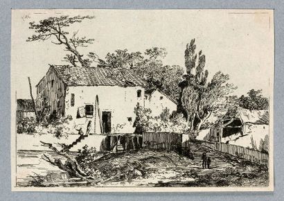 Louis Gabriel MOREAU dit l’Aîné (1739-1805)

Chaumière...