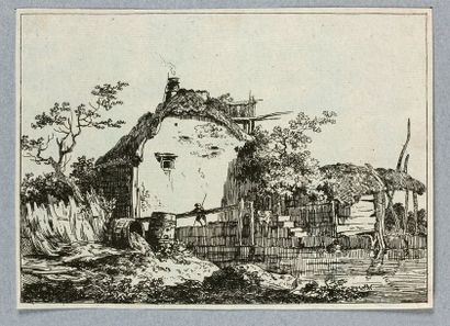 Louis Gabriel MOREAU dit l’Aîné (1739-1805)

Chaumière...