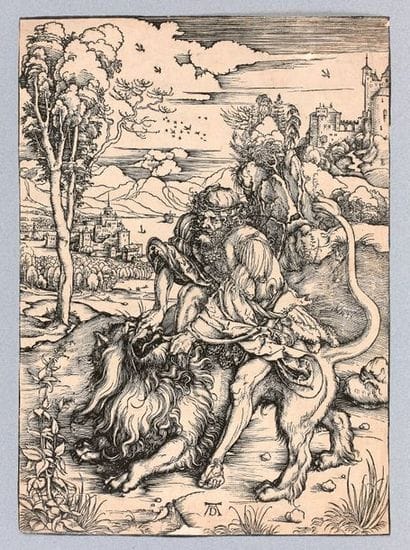 Albrecht DÜRER (Nuremberg 1471-1528)

Samson...