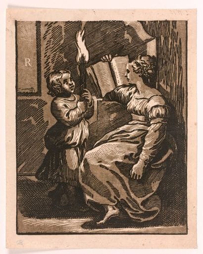 Ugo da CARPI (Carpi 1480-Rome 1520)

Sibylle,...
