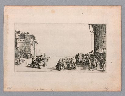 Jacques CALLOT (Nancy 1592-1635)

Le Marché...