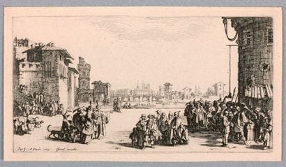 Jacques CALLOT (Nancy 1592-1635)

Le Marché...