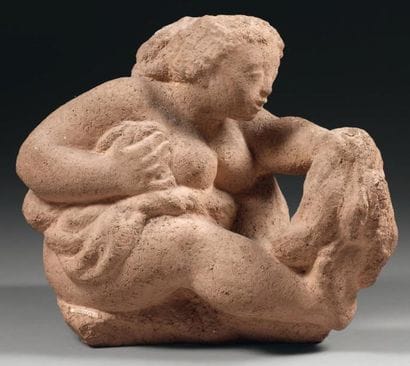 Louis-Jules DIDERON (1901-1980)
Baigneuse...