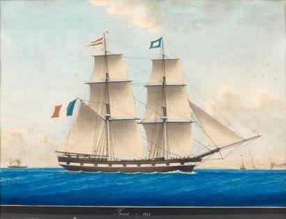 Joseph Honoré Maxime PELLEGRIN
Vue de travers,...