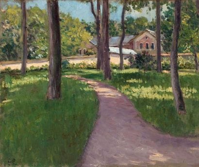 Gustave CAILLEBOTTE (1848-1894)
Yerres, allée...