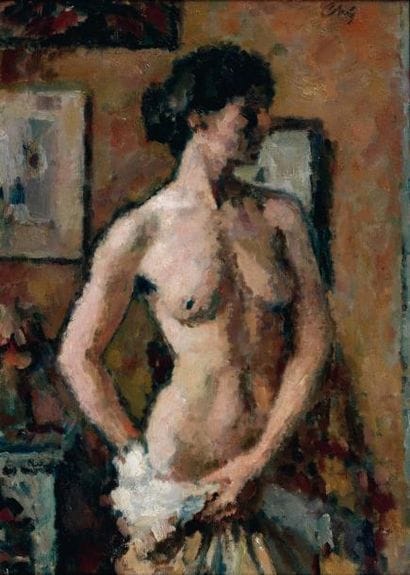 Charles GUERIN (1875-1939)
Le Modèle debout...