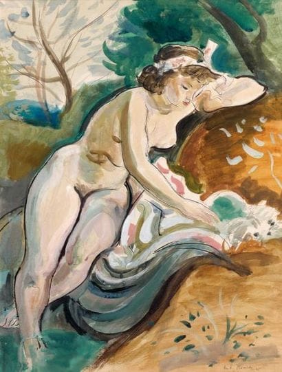 André PLANSON (1898-1981)
Le Modèle à la...