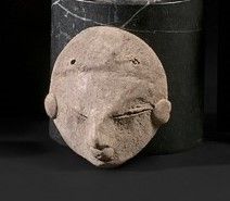 Lot of 5 terracotta objects composed of two...