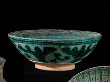 Four ceramic bowls, Iran and Central Asia,...