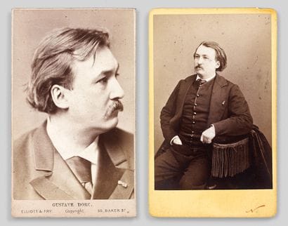 NADAR. Portrait de Gustave Doré. Photographie...