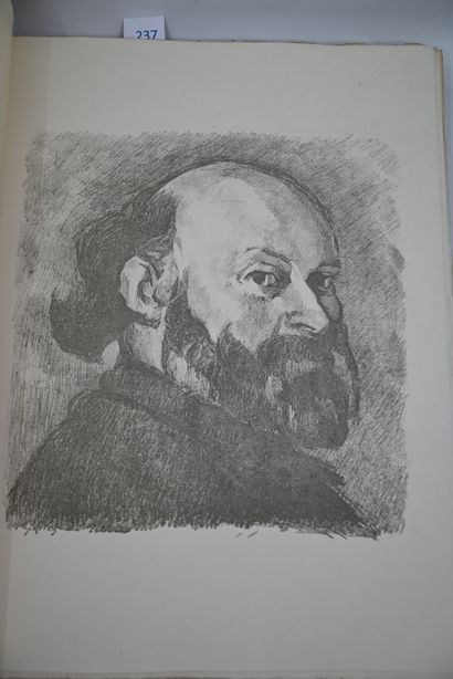 CEZANNE. P., Bernheim-Jeune, 1914. In-folio...