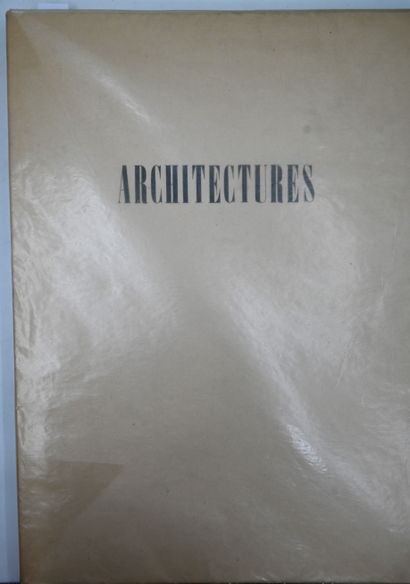 ARCHITECTURES. Recueil publié sous la direction...