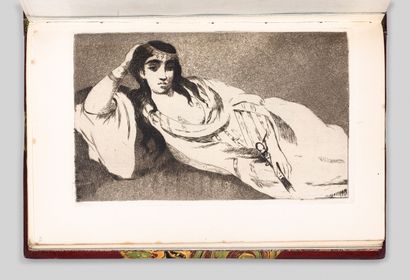 BAZIRE (Edmond). Manet. P., Quantin,1884....