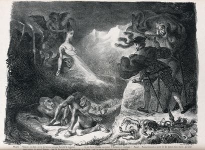GOETHE (W.). Faust. Tragédie de M. de Goethe....