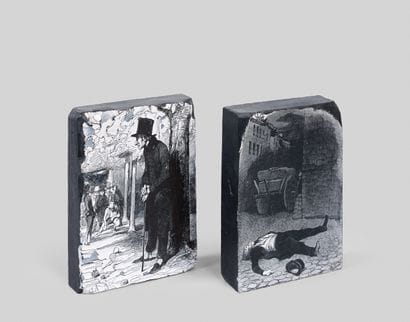 DAUMIER (H.). Mort de Justin, valet de chambre...