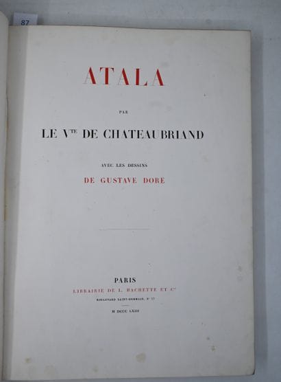 DORE (G.). - CHATEAUBRIAND (Fr. - R. vicomte...
